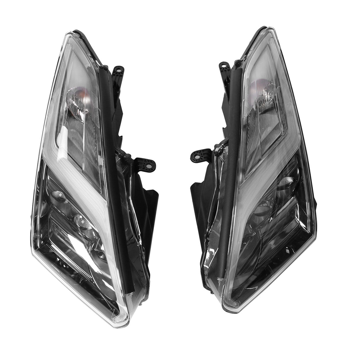 K2 Industries 2009-2024 Nissan R35 GTR LED DRL Headlights(Upgrade 09-16 to 17+)