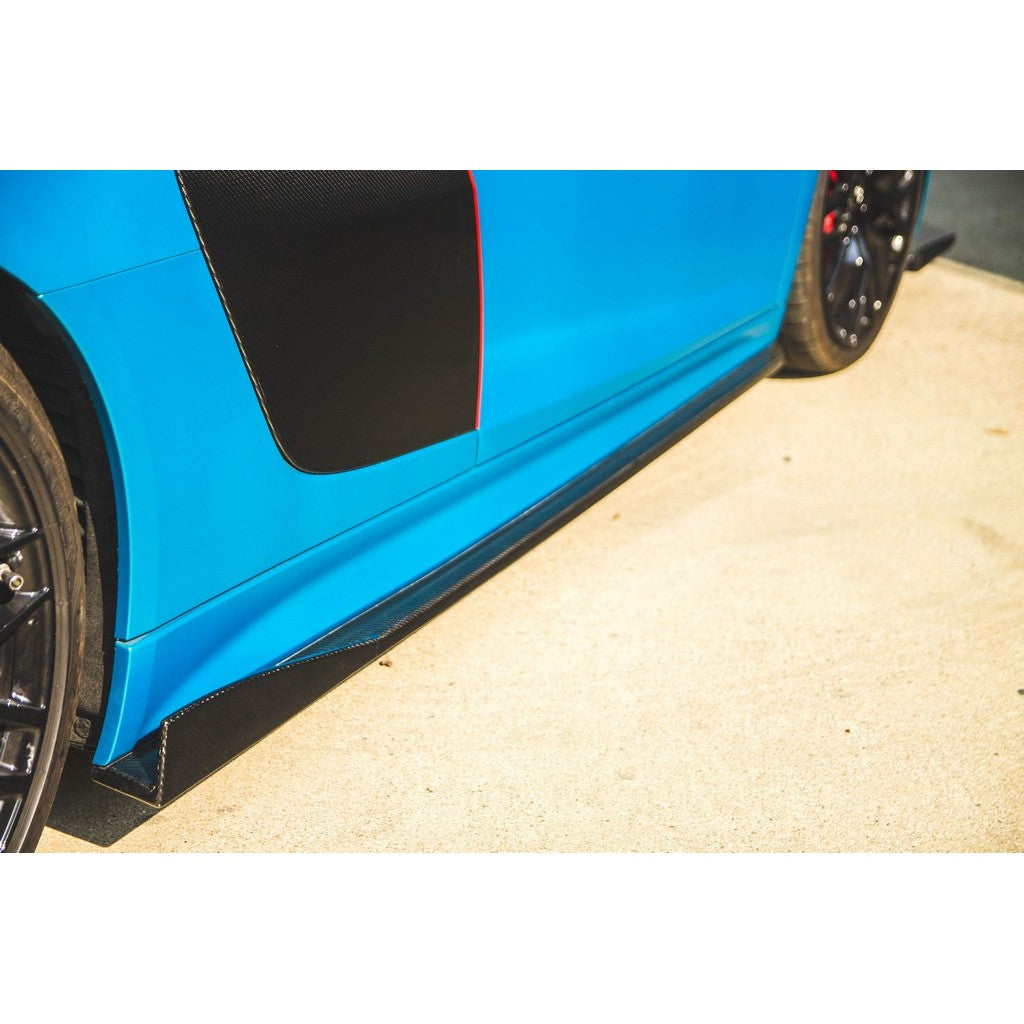 APR Carbon Fiber Side Rocker Extensions/ Side Skirt (2016-2018 Audi R8)