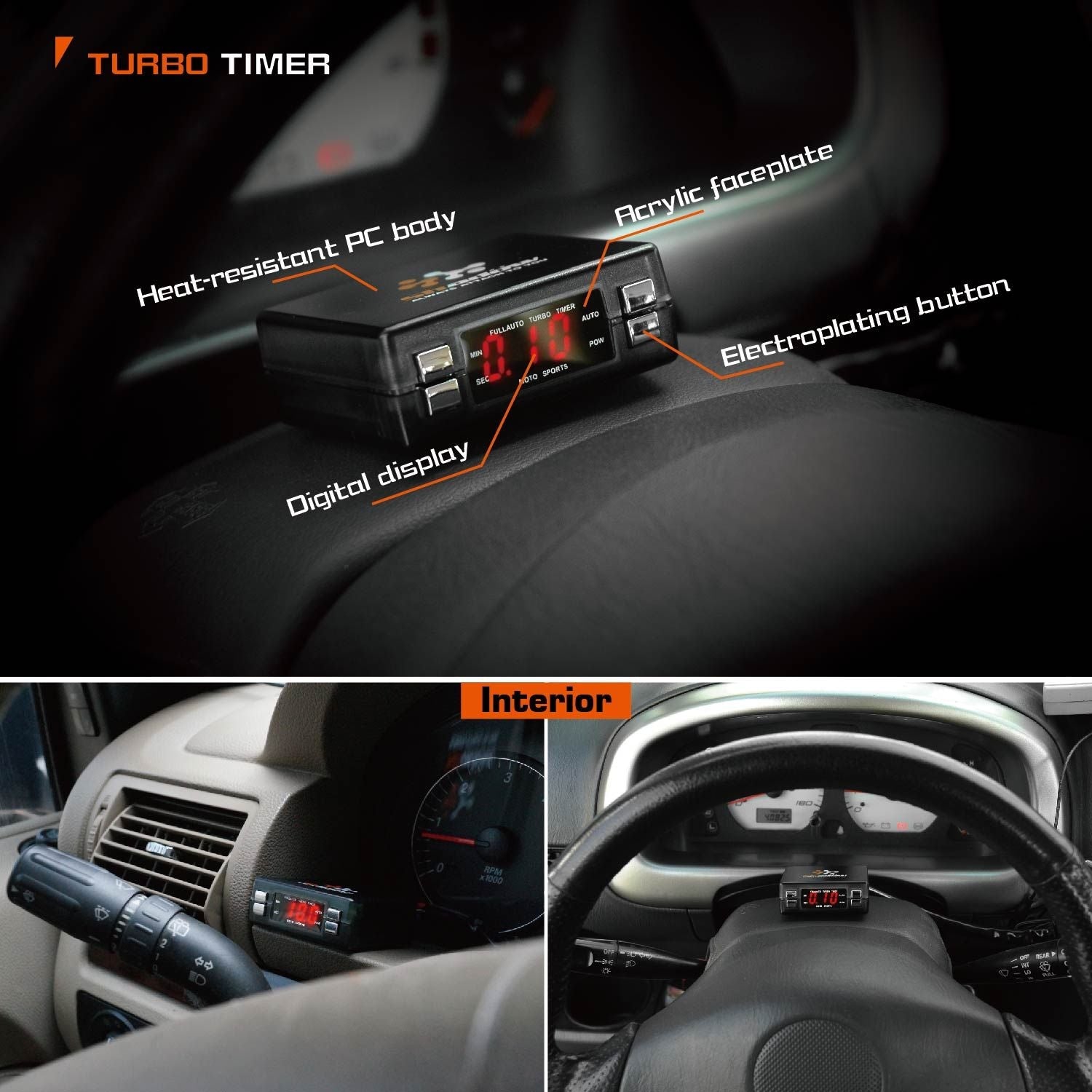 Temporizador turbo de sombra