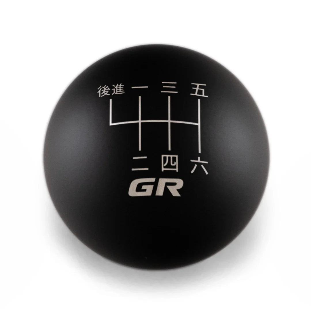Perilla de cambio con peso Billetworkz de 6 velocidades con grabado GR japonés para Toyota GR Corolla/Corolla Hatch