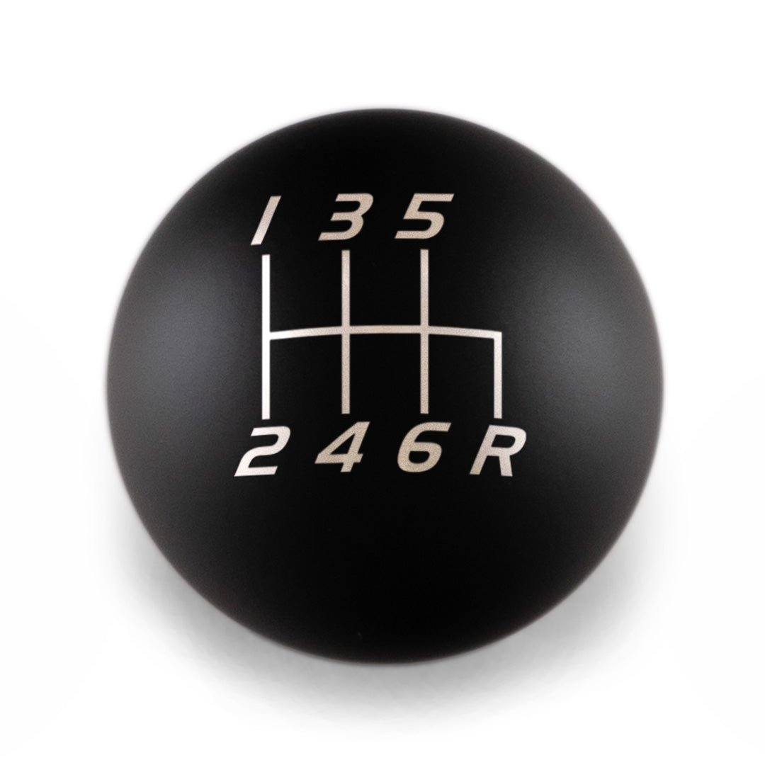 Billetworkz Weighted Shift Knob - 6 Speed Velocity Engraving - Subaru STI - 20