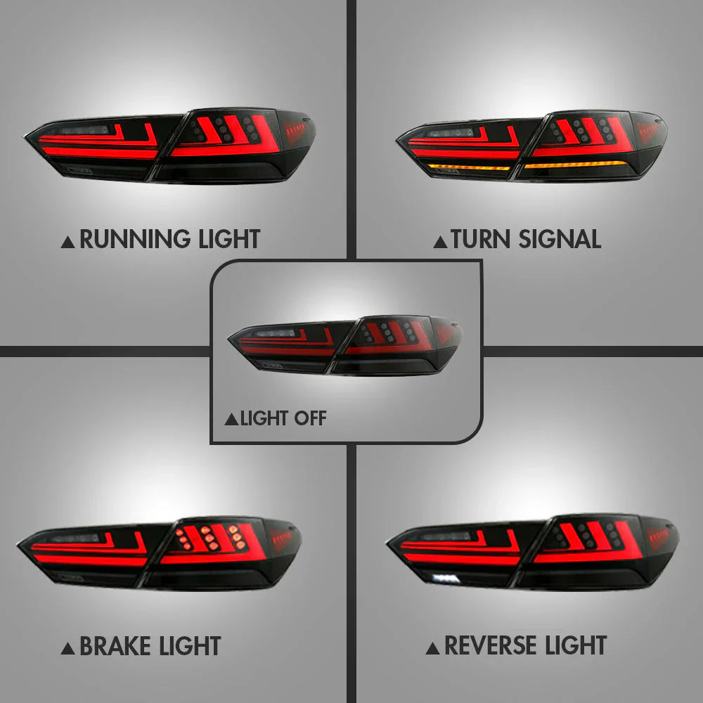 NTXGlow LED Tail Lights Lexus Style | 2018-2023 Toyota Camry