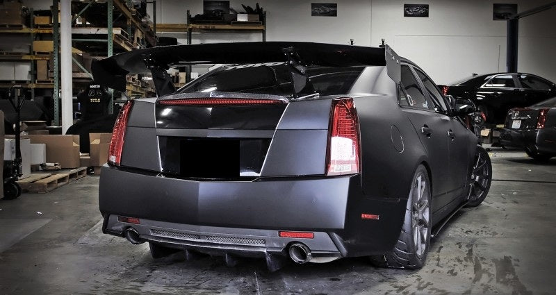 APR GTC-500 Carbon Fiber Adjustable Wing (2008-2015 Cadillac CTS-V Sedan)