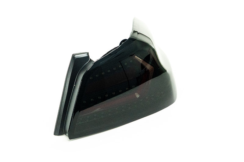 Luces traseras OLM Evolution (lente ahumada, base negra, barra roja) - WRX/STI 2015-2021