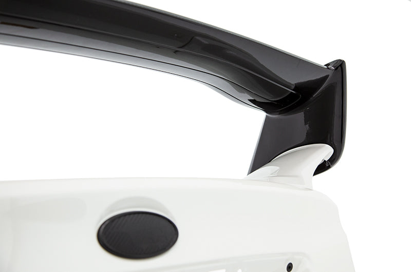 Alerón de fibra de carbono/negro brillante estilo OLM STI sin bases - WRX/STI 2015+