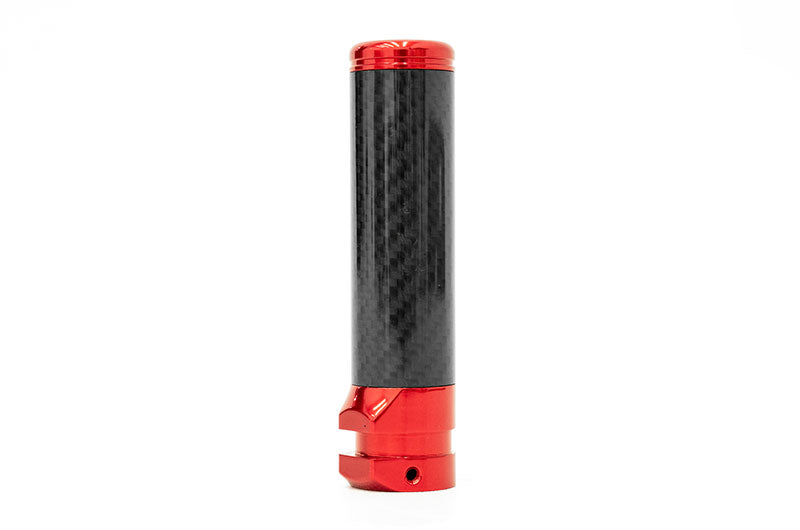 OLM Signature Series Ebrake Handle (Black Carbon w/Red) - 2015-2021 WRX & STI / 2013-2022 FR-S / BRZ / 86 / 2014-2018 Forester / 2013+ *Crosstrek