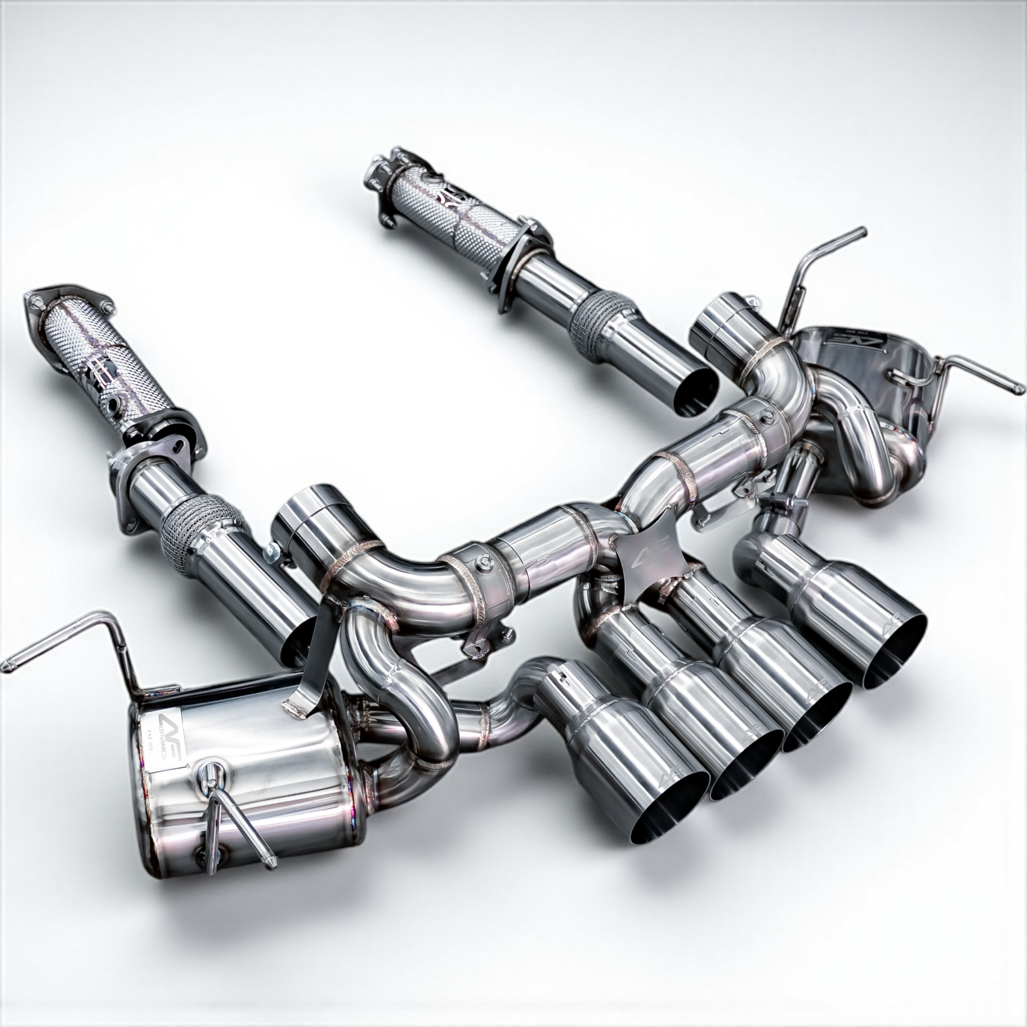 Aeroflow Dynamics AFD F1 Titanium Exhaust System (Chevrolet Corvette C8 Z06)