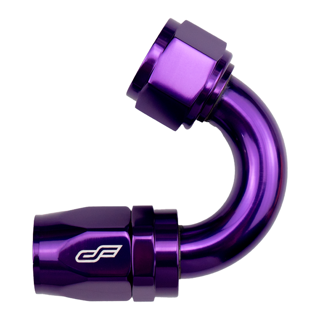-12 AN 150 Degree Female Aluminum Hose End Fitting