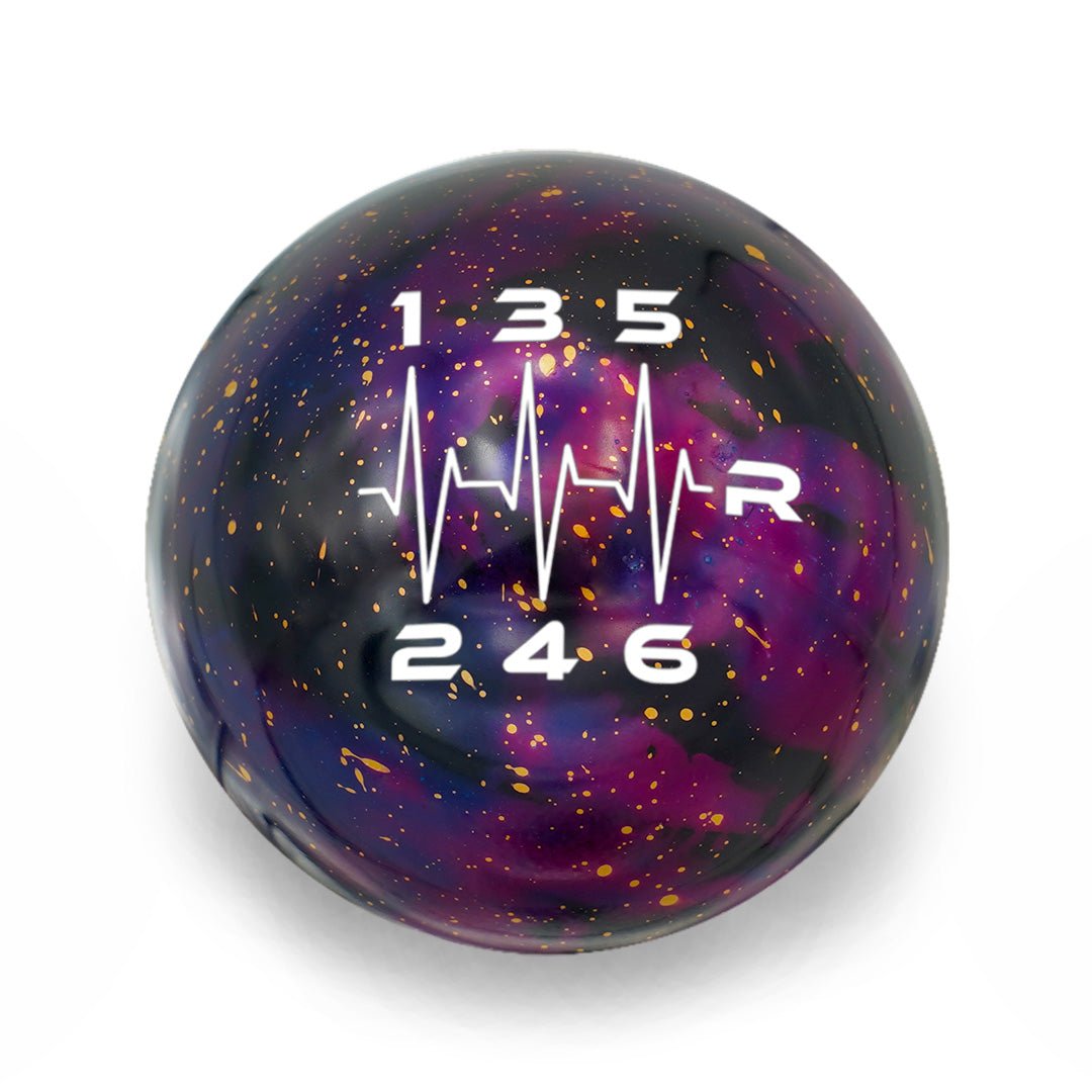 6 Speed Heartbeat Engraving - Cosmic Space - 6 Speed Nissan Fitment