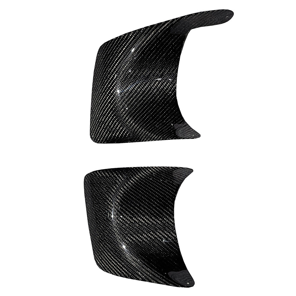 Rexpeed Carbon Fiber Exhaust Shield (Evo X)