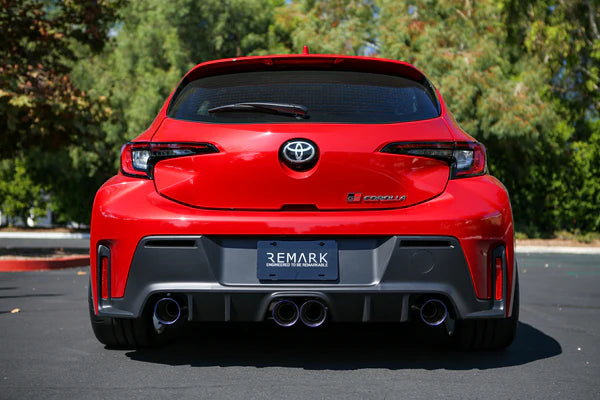 REMARK Elite Spec Quad Tip Full Titanium Cat Back Exhaust (2023+ Toyota GR Corolla)
