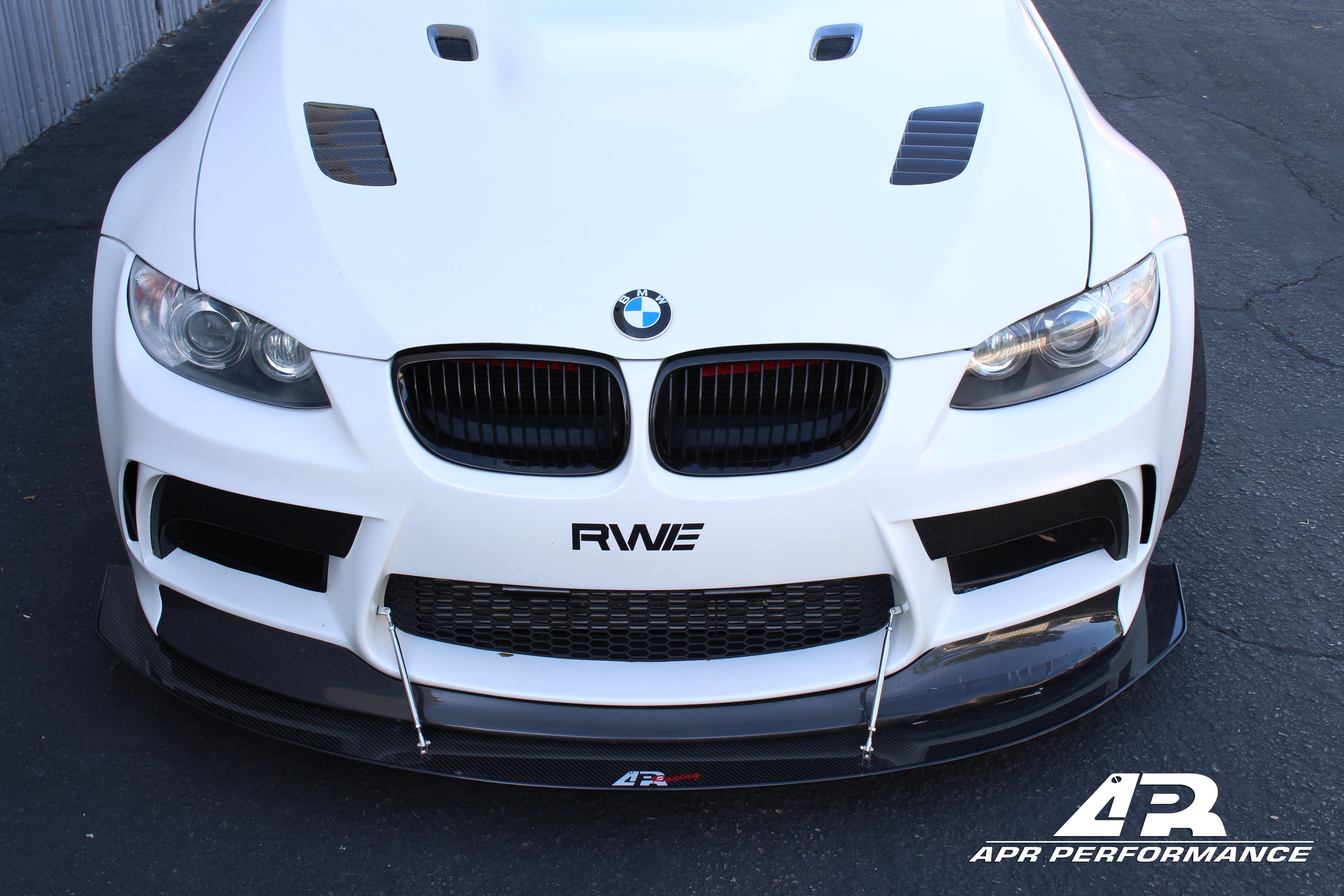 APR Carbon Fiber Front Wind Splitter (BMW E92 M3)
