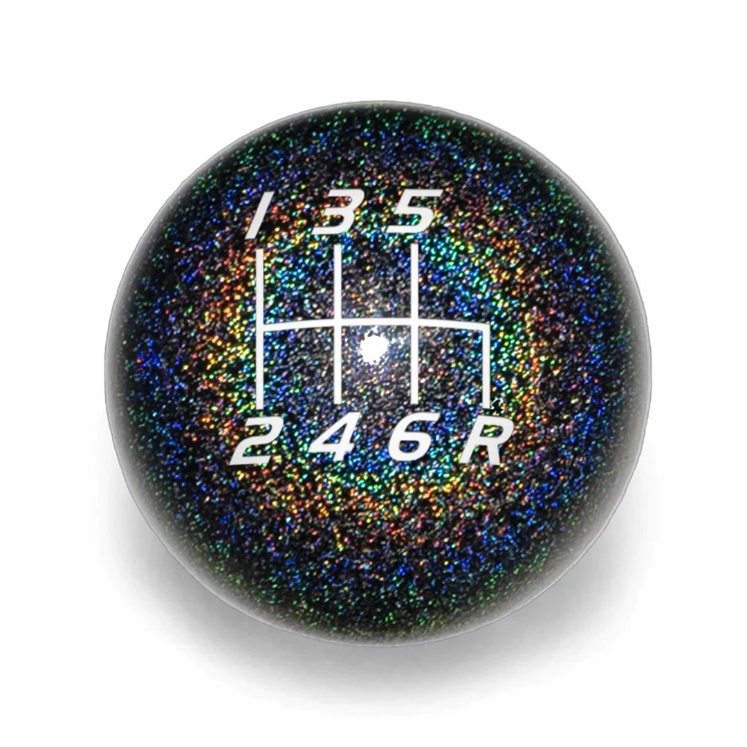 Billetworkz Weighted Shift Knob - 6 Speed Velocity Engraving - Subaru STI - 1