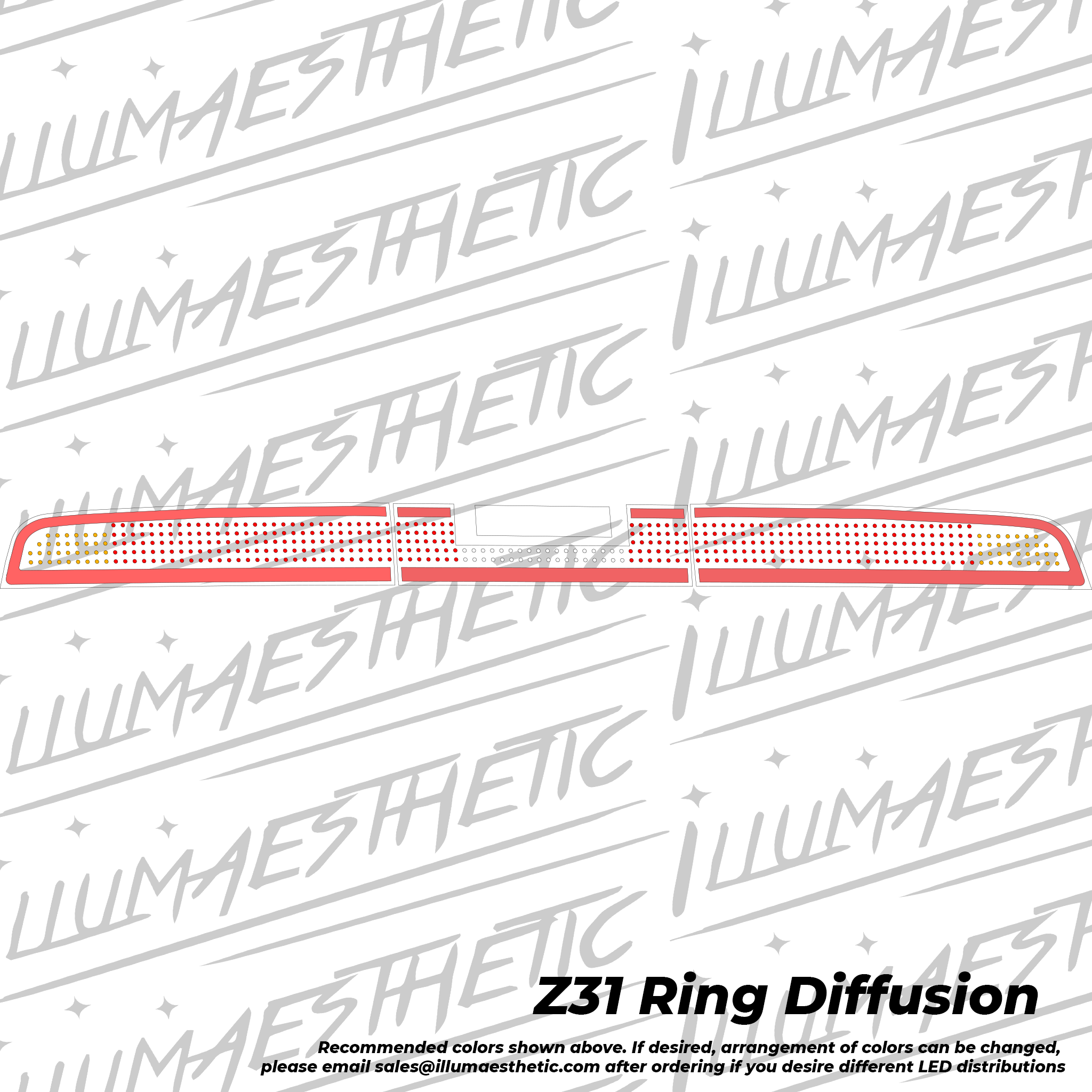 Kit completo de iluminación LED para Nissan 300ZX (Z31)