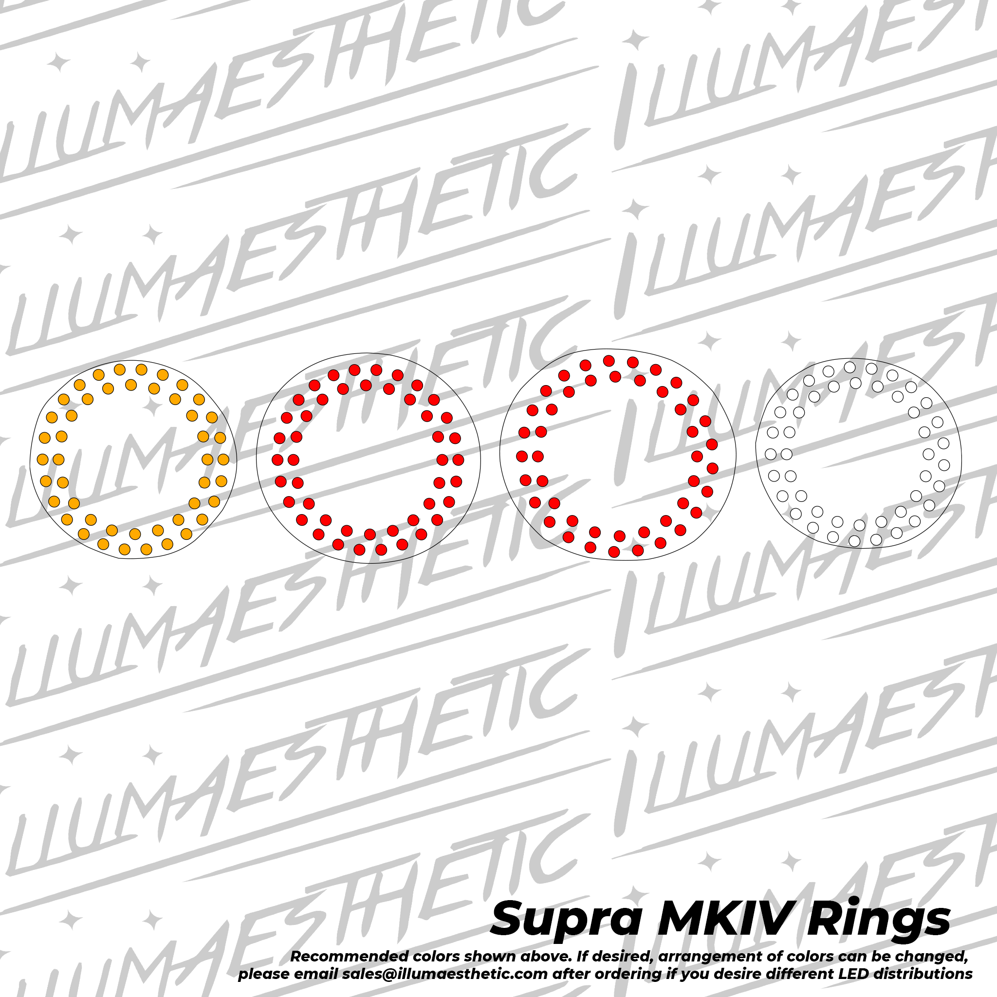 Illumaesthetic Toyota Supra MKIV (JZA80) - Complete DIY Kit