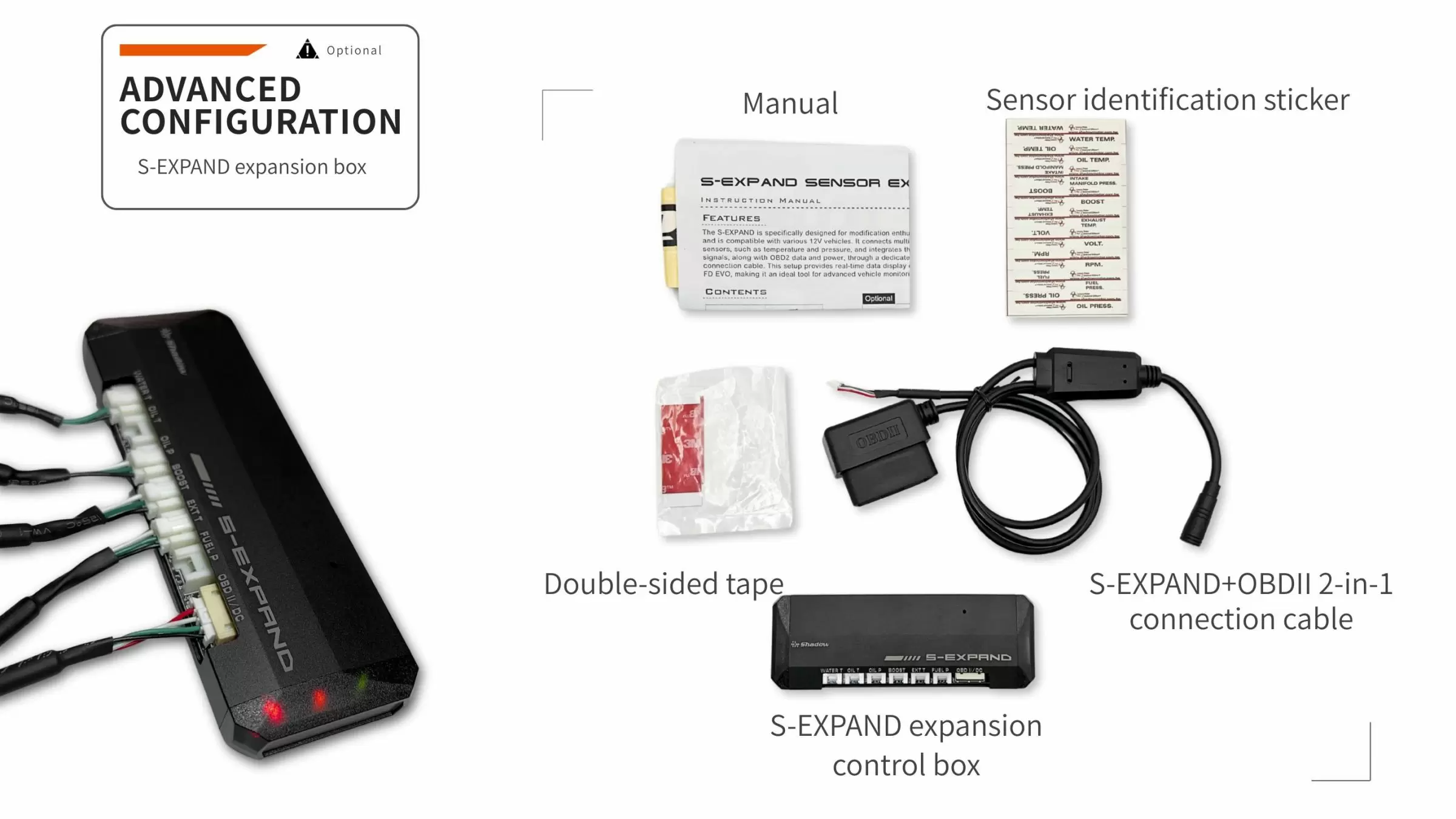 Pantalla multifunción FD EVO OBD II