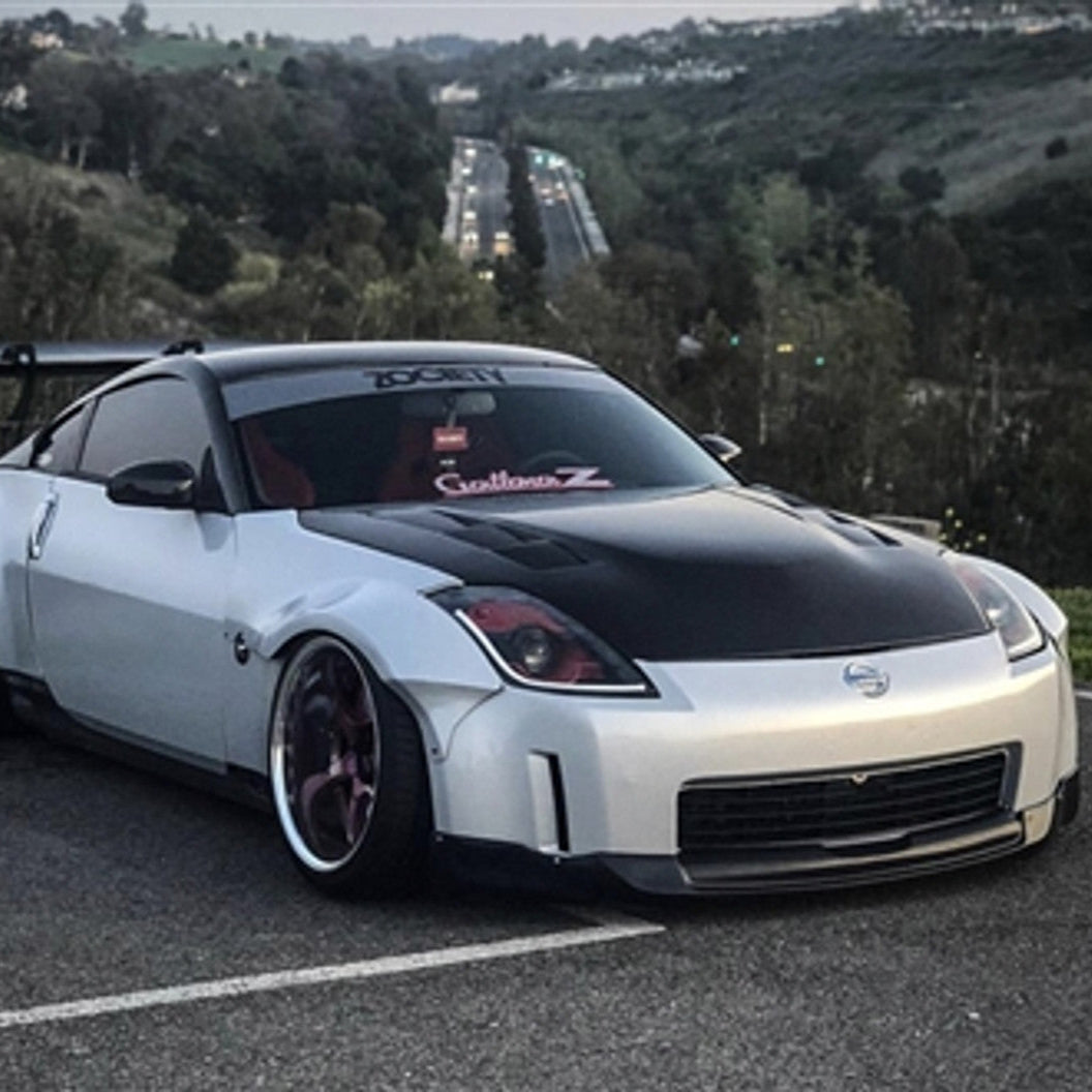 Seibon TS-style Carbon Fiber Hood (Nissan 350Z) (SEIHD0708NS350-TS)