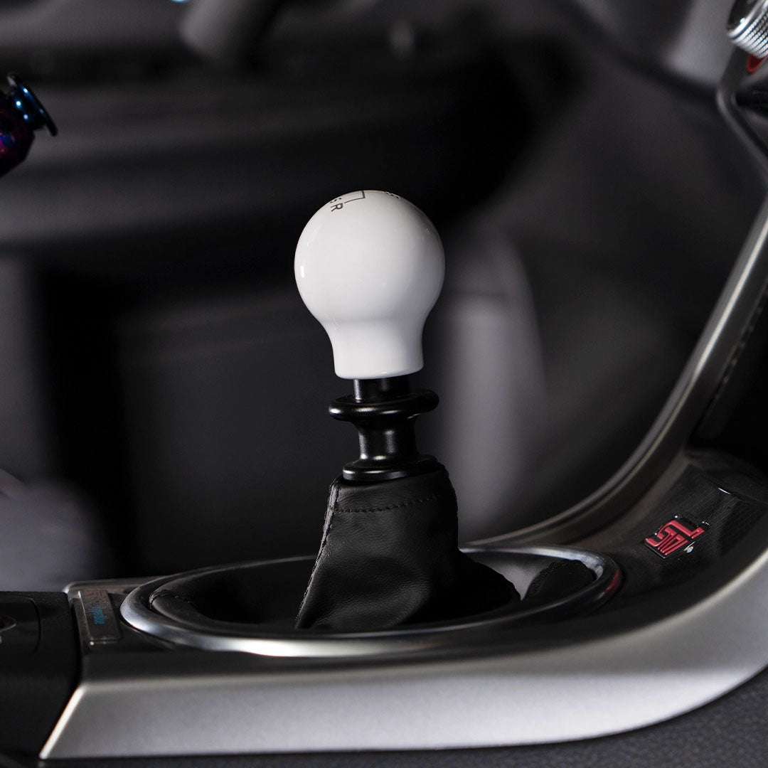 Billetworkz Weighted Shift Knob - 6 Speed STI Jail-Prison Engraving - Subaru STI