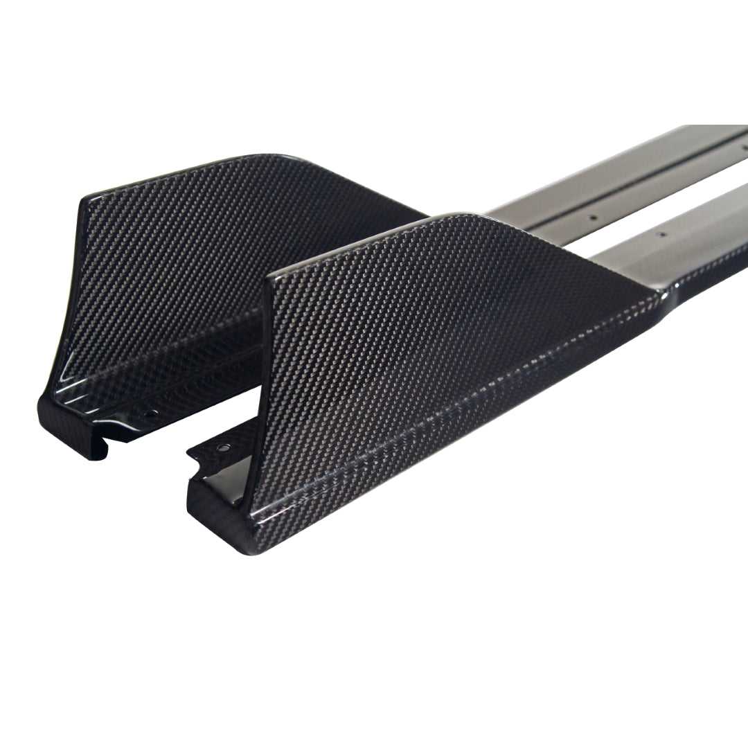 Extensiones de balancines laterales/faldones laterales de fibra de carbono APR (Acura Integra Type S DE5 2023+)