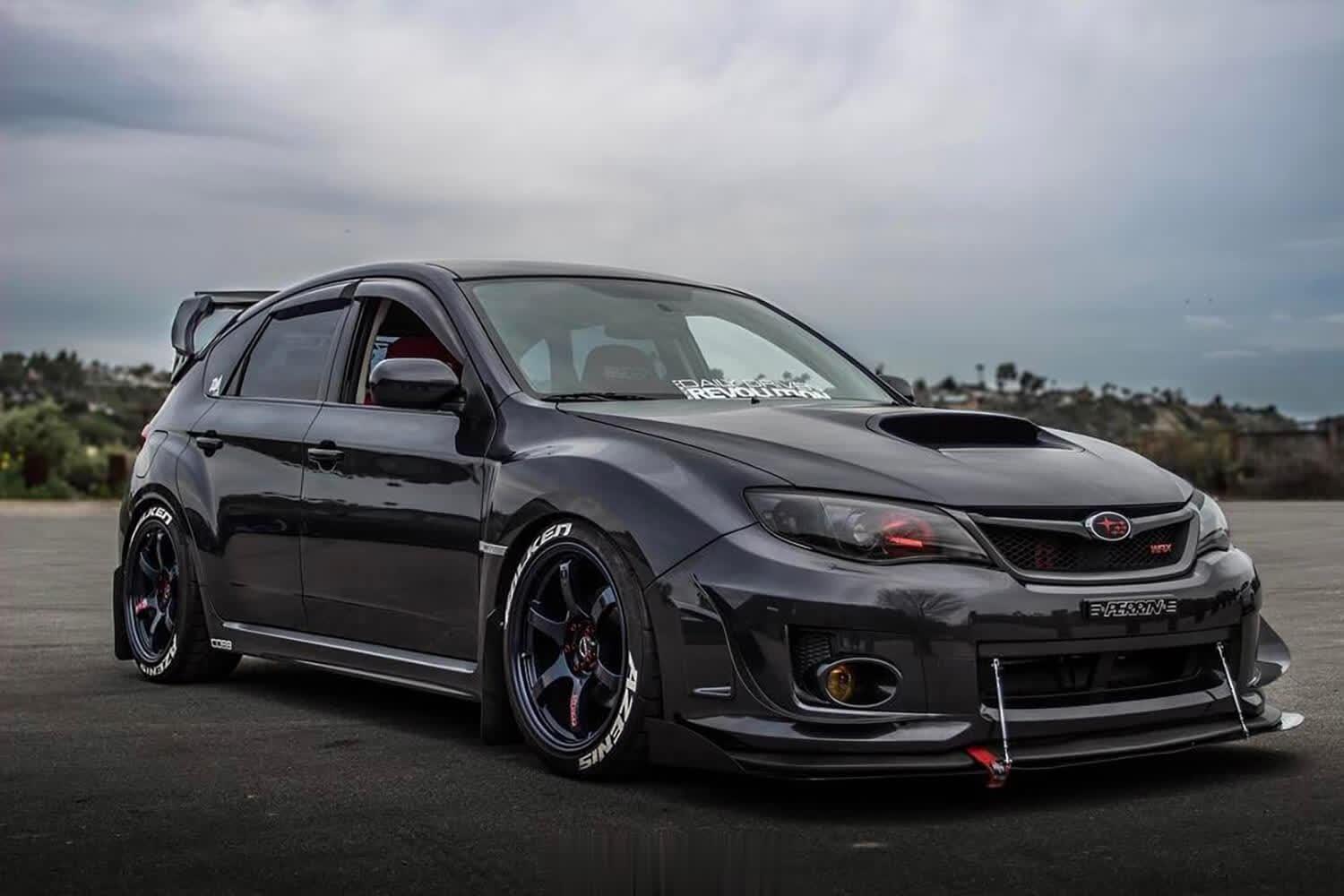 Aeroflow Dynamics 2011-2014 Subaru Wrx/Sti Canards V4