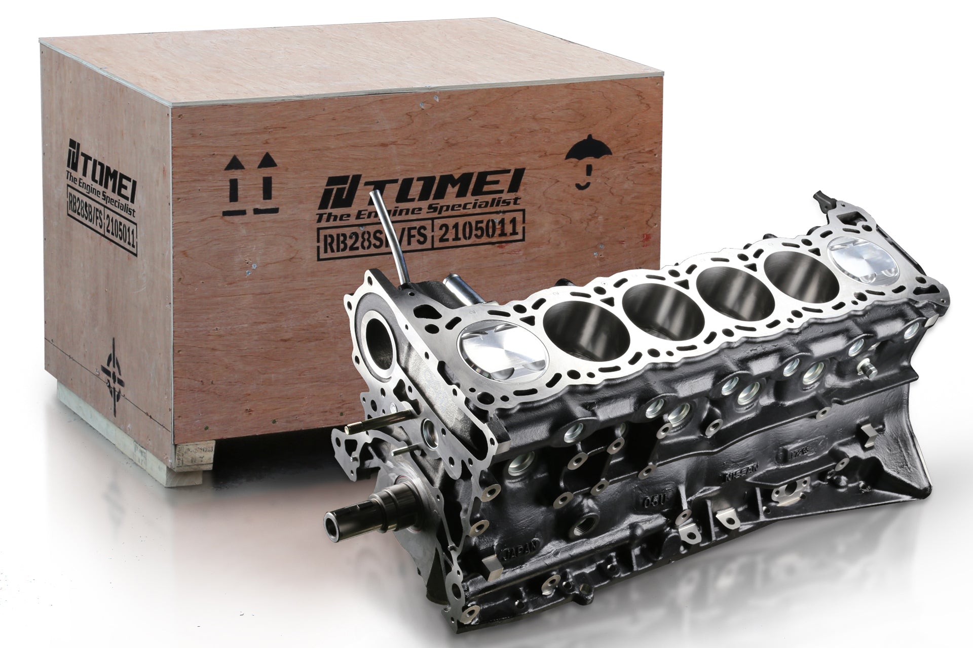 Tomei Short Block Rb26Dett 2.8 Full Counter Std Block Rb28Sb/Fs