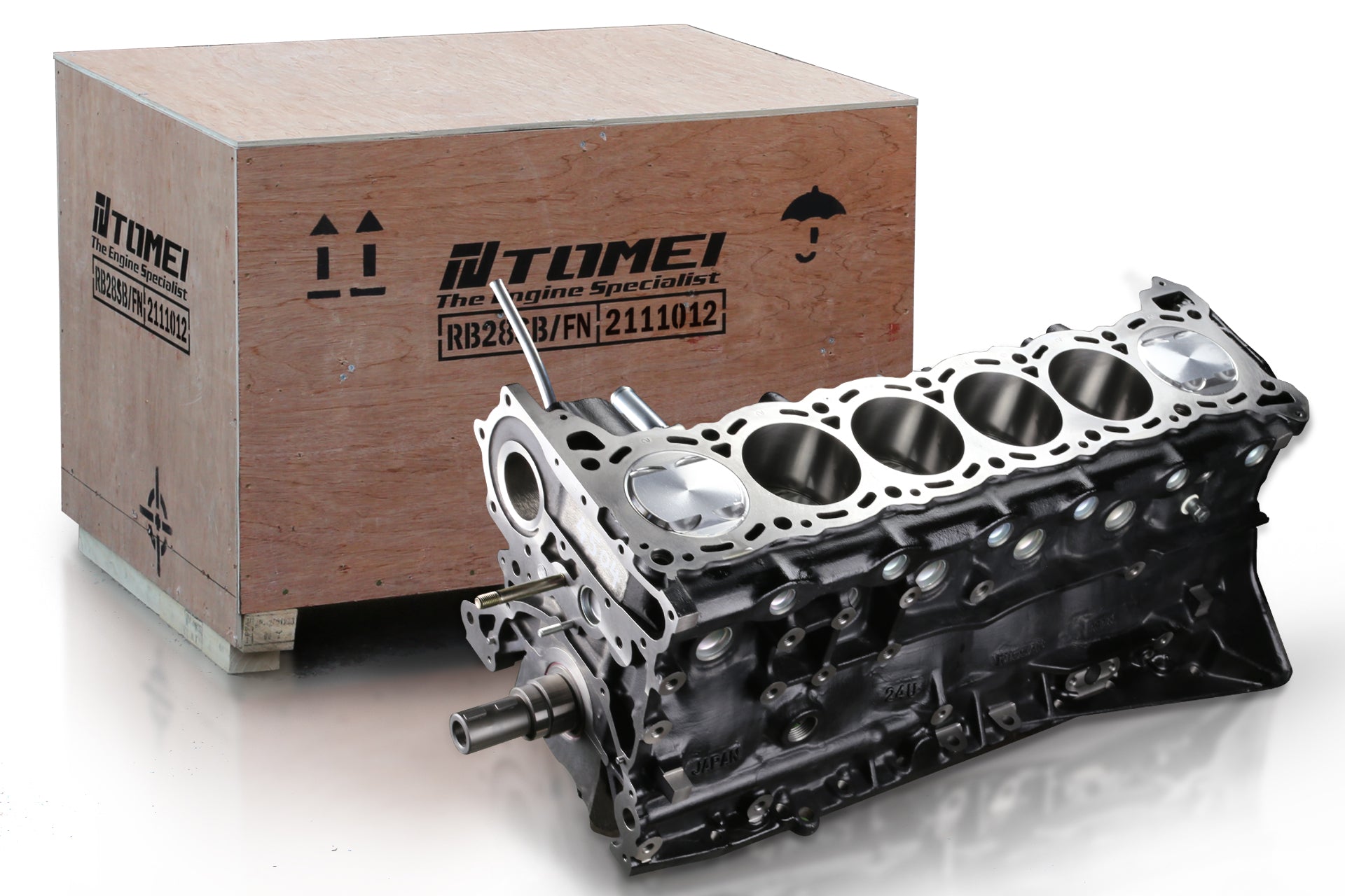 Tomei Short Block Rb26Dett 2.8 Full Counter N1 Block Rb28Sb/Fn