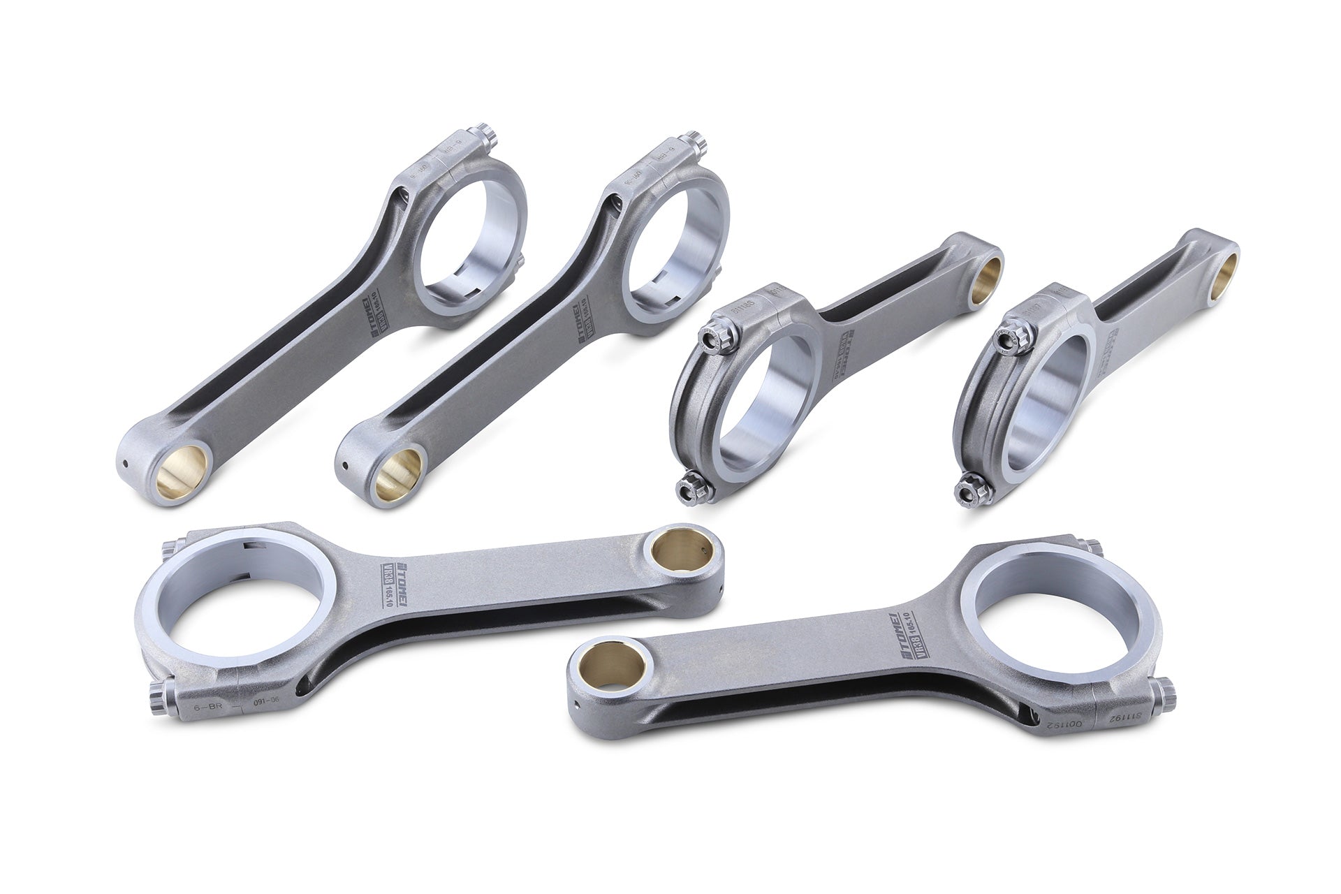Tomei Forged H-Beam Con-Rod Set Vr38Dett 165.10MM (Std/4.1)