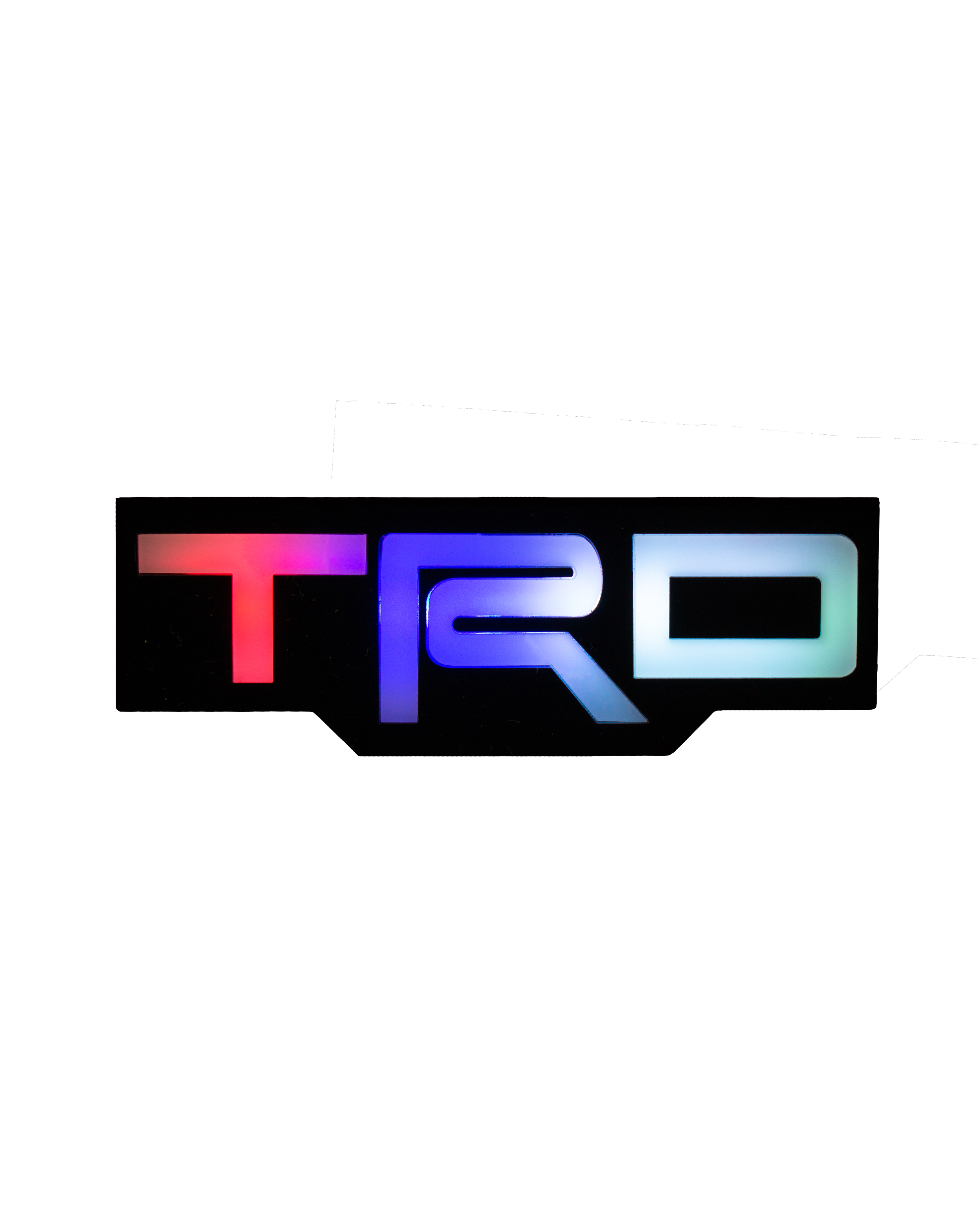 Lit Logos TRD Grill Badge | Camry, Corolla, Tundra, 86