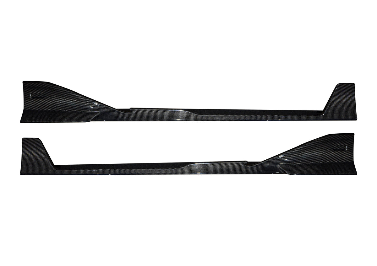 Rexpeed V10 カーボンファイバー Side Skirts (2020+ スープラ GR) - 1