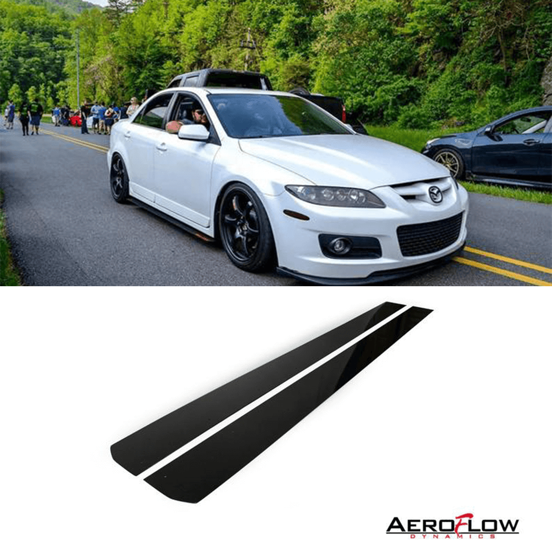 Extensión de faldón lateral Aeroflow Dynamics V1 (Mazda Speed 6, 2005-2007)