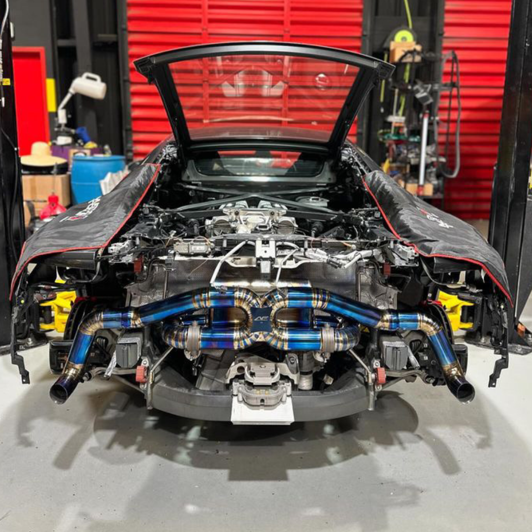 Aeroflow Dynamics Titanium AFD F1 Exhaust System (2017-2023 Audi R8)