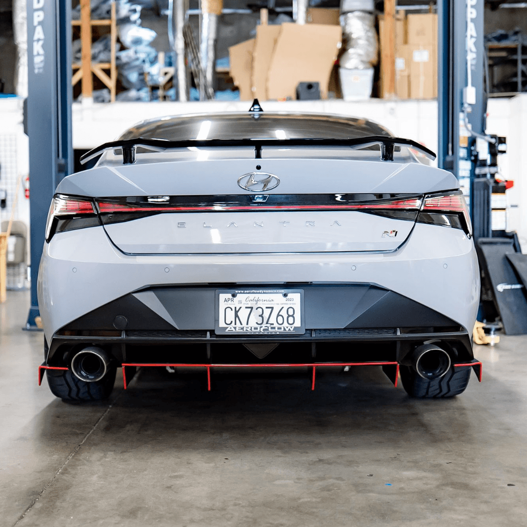 Aeroflow Dynamics Rear Diffuser V1 (2022+ Hyundai Elantra N) - 3