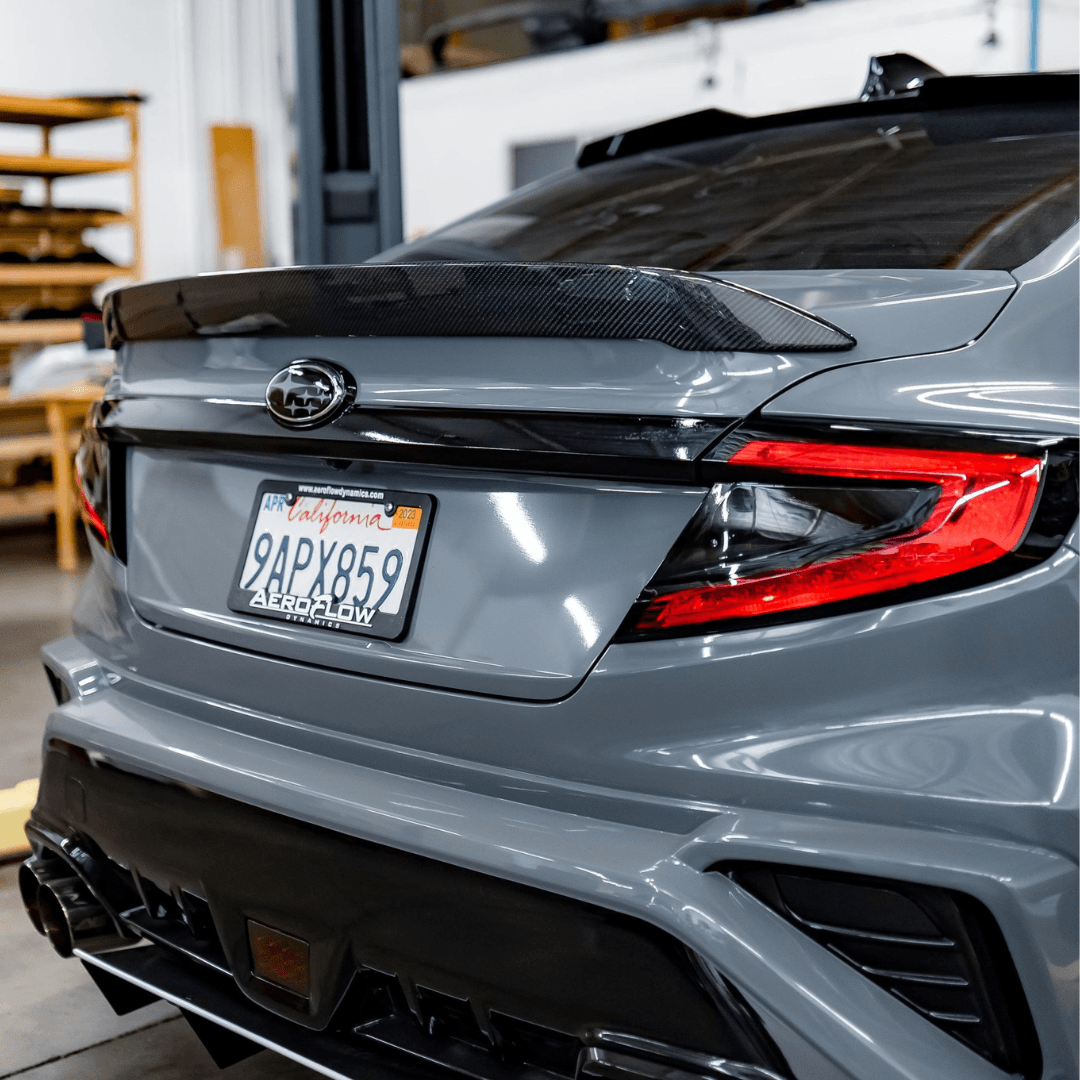 Aeroflow Dynamics 2022-2024 Subaru Wrx Carbon Duckbill V2 Spoiler
