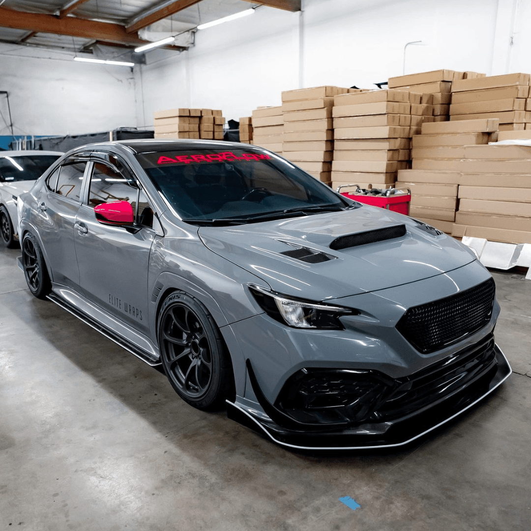Aeroflow Dynamics Direct Replacement Mirror Caps (2022-2024 Subaru WRX) - 3
