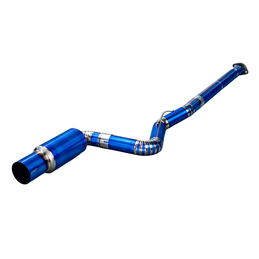 Aeroflow Dynamics 2022+ Toyota GR86 / Subaru BRZ AFD F1 Titanium Single Exit Catback Exhaust