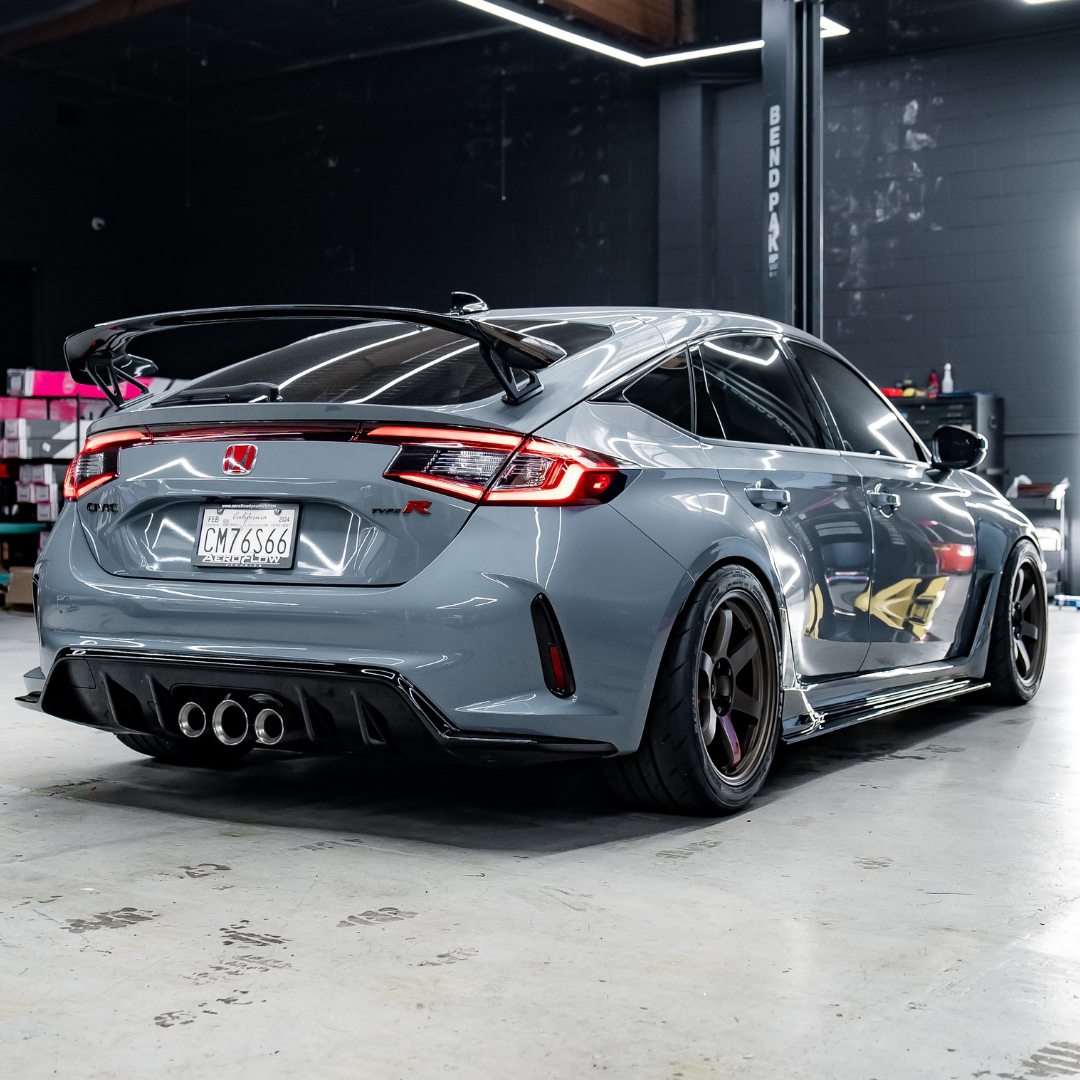 Aeroflow Dynamics Side Skirt (2023-2025 Honda Civic Type R) - 2