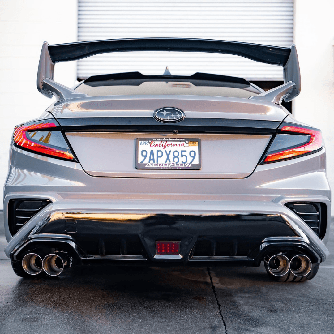 Aeroflow Dynamics 4" Axle Back Exhaust (2022-2025 Subaru WRX)