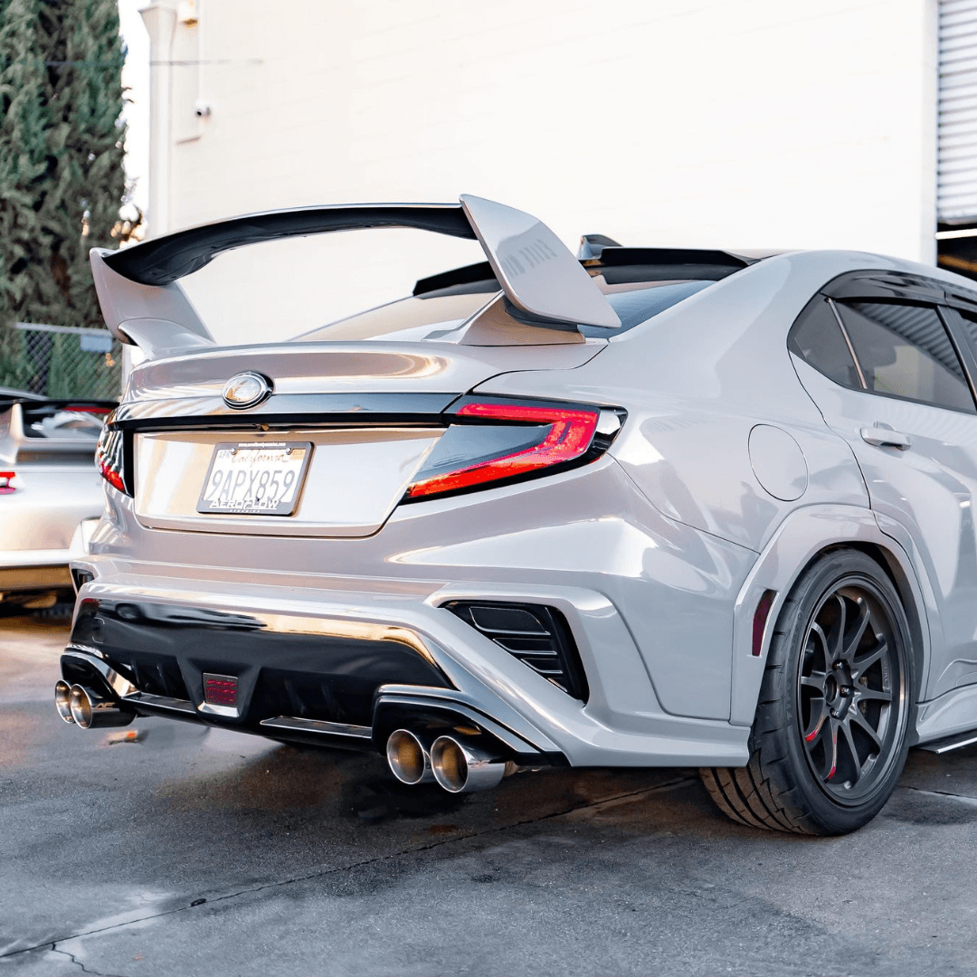 Aeroflow Dynamics 4" Axle Back Exhaust (2022-2025 Subaru WRX)