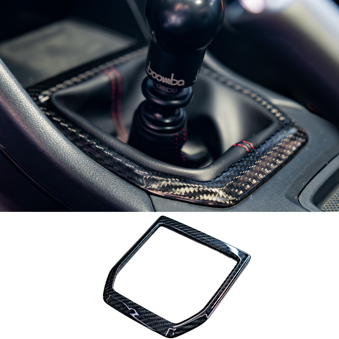 Aeroflow Dynamics Carbon Fiber Shifter Trim Cover | 2022-2025 Subaru WRX