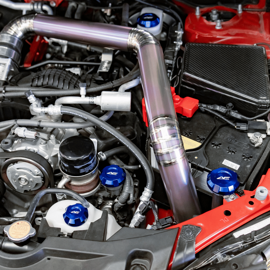 Tapas del compartimento del motor Aeroflow Dynamics para Subaru WRX 2015-2025