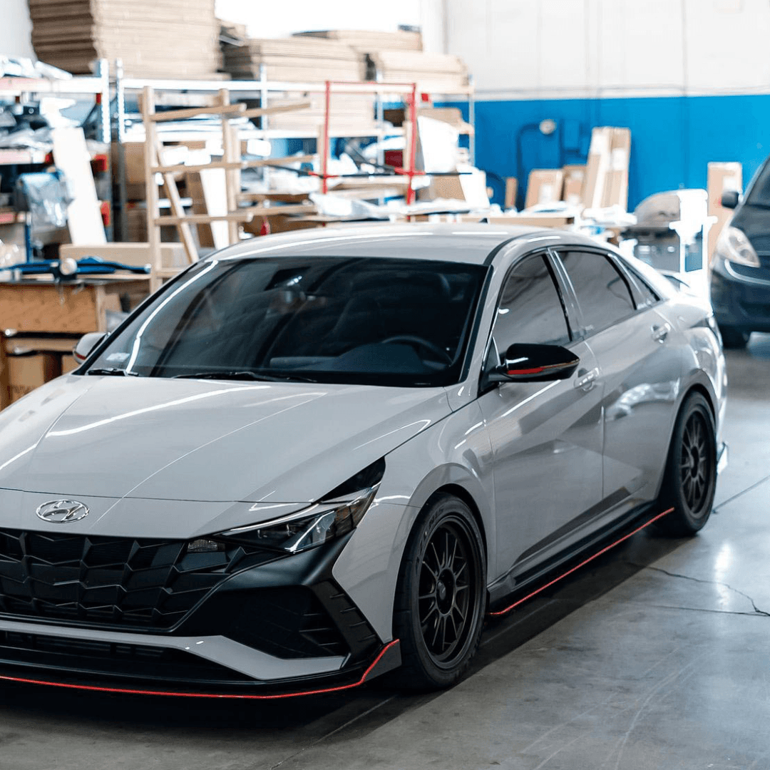 Extensión de faldón lateral Aeroflow Dynamics para Hyundai Elantra N 2022+ V1