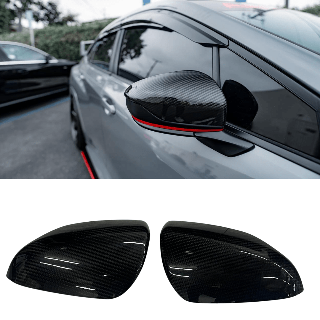 Aeroflow Dynamics Carbon Fiber Mirror Caps (Direct Replacement) (2022-2024 Subaru WRX)