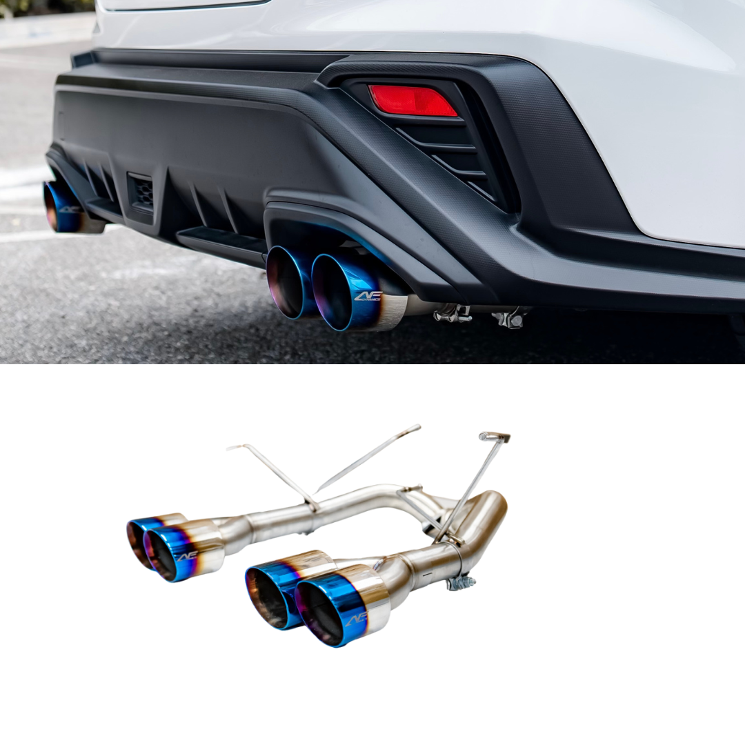 Aeroflow Dynamics 4" Axle Back Exhaust (2022-2025 Subaru WRX)