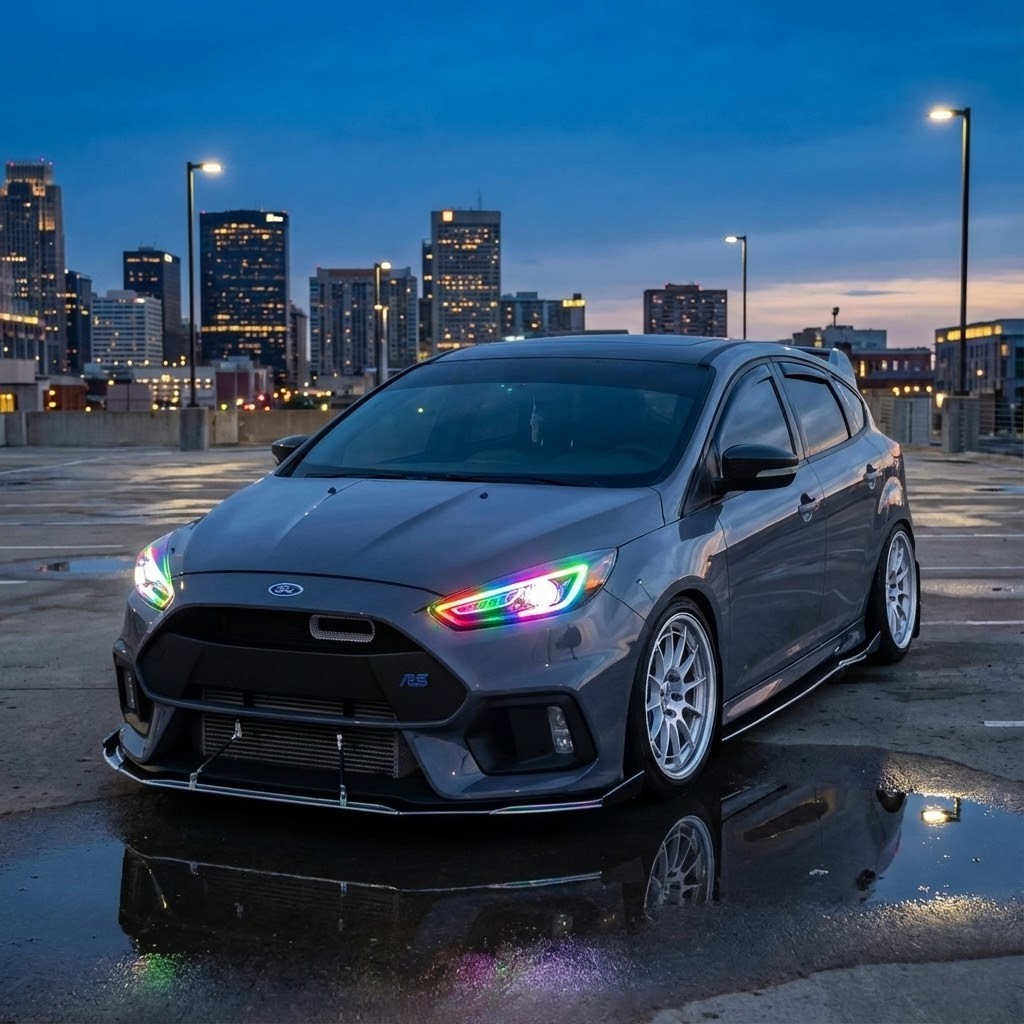 NTXGLOW RGB headlights (2015-2018 Ford Focus) - 3