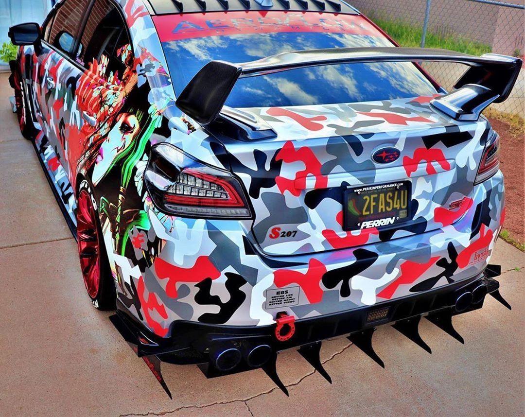 Aeroflow Dynamics Rear Diffuser V5 ( Aggressive) (2015-2021 Subaru WRX/STI) - 5