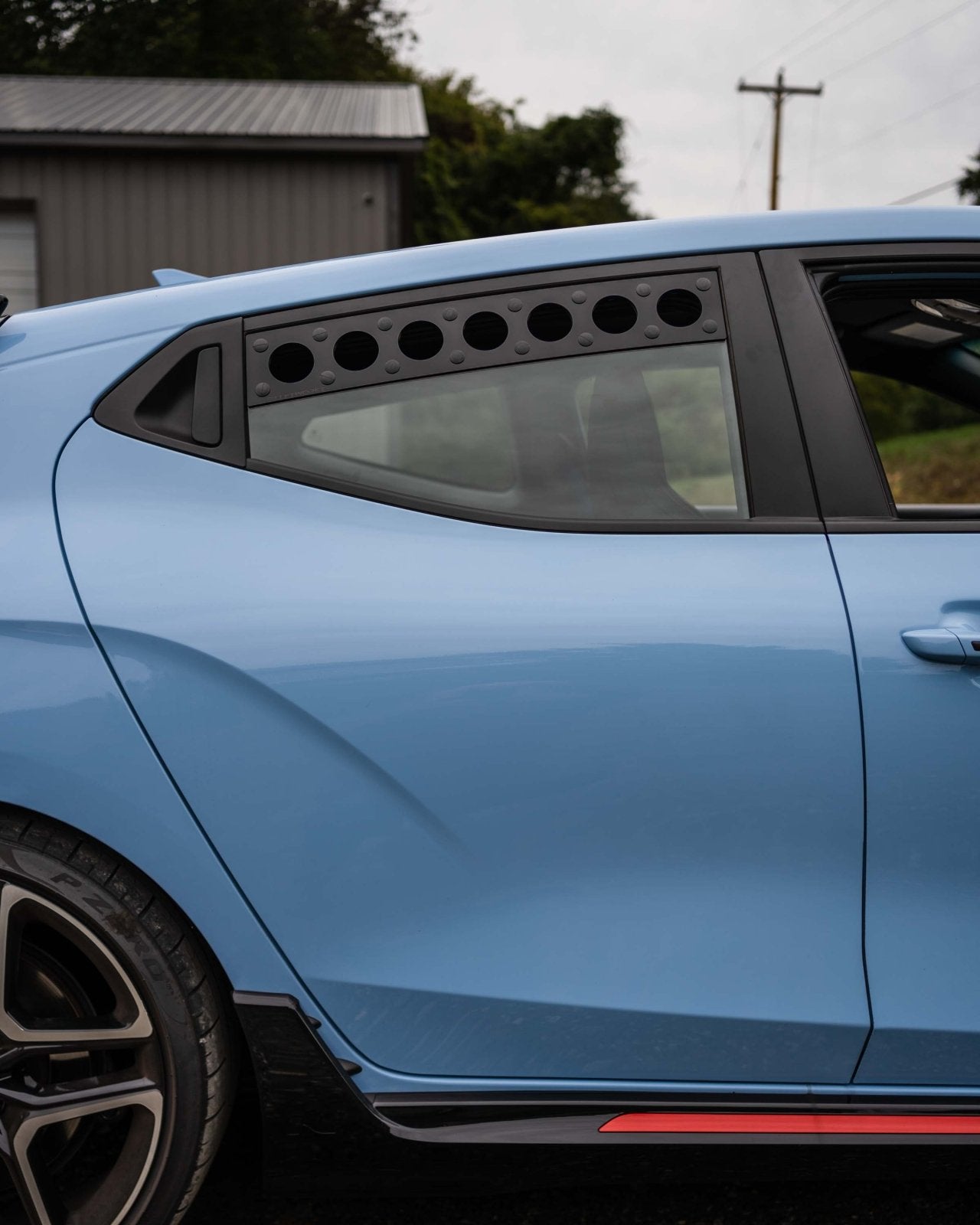 Billetworkz Window Vents (2018 - 2022 Hyundai Veloster) - 3