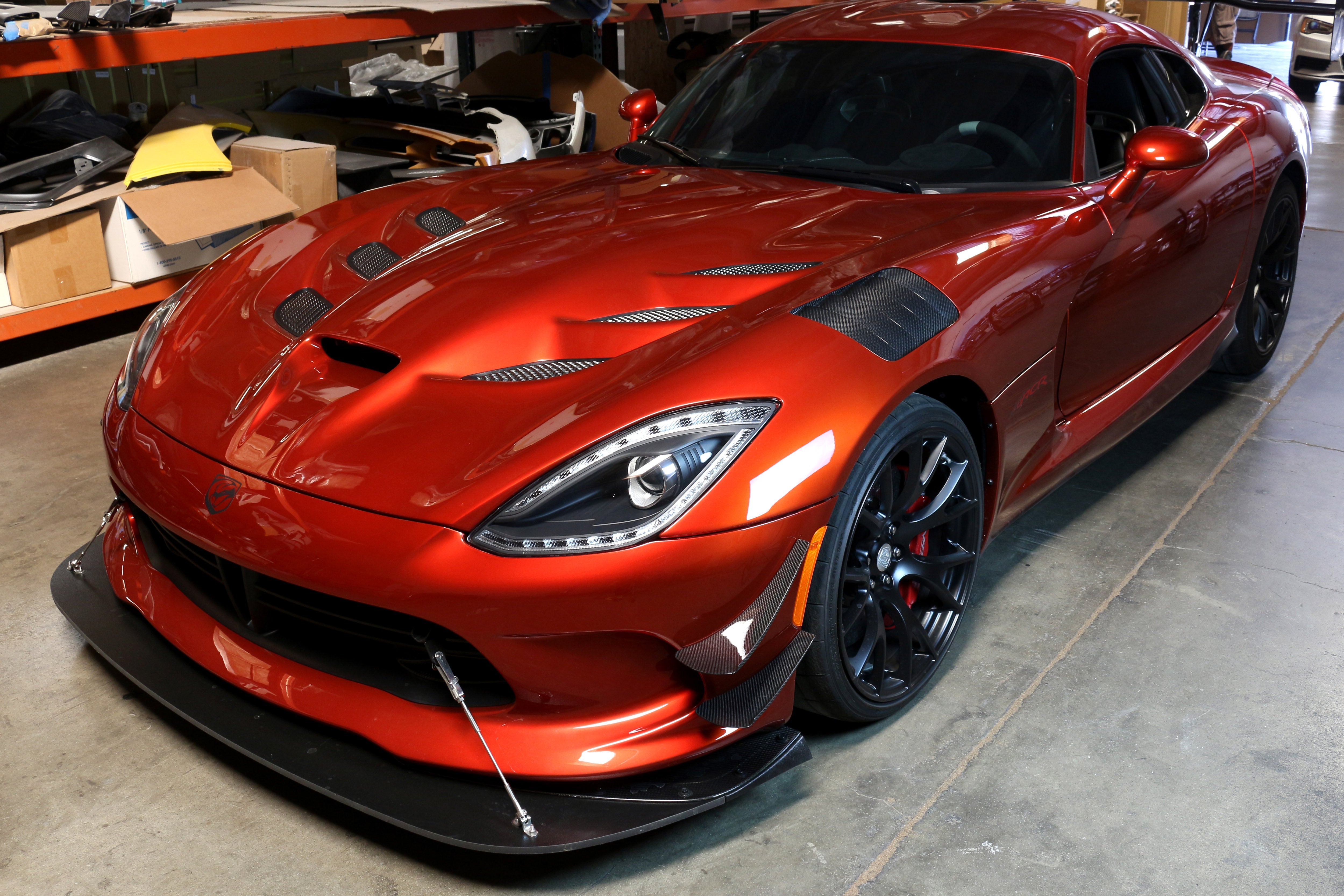 APR Extreme Carbon Fiber Front Fender Vents (2015-2017 Dodge Viper ACR)
