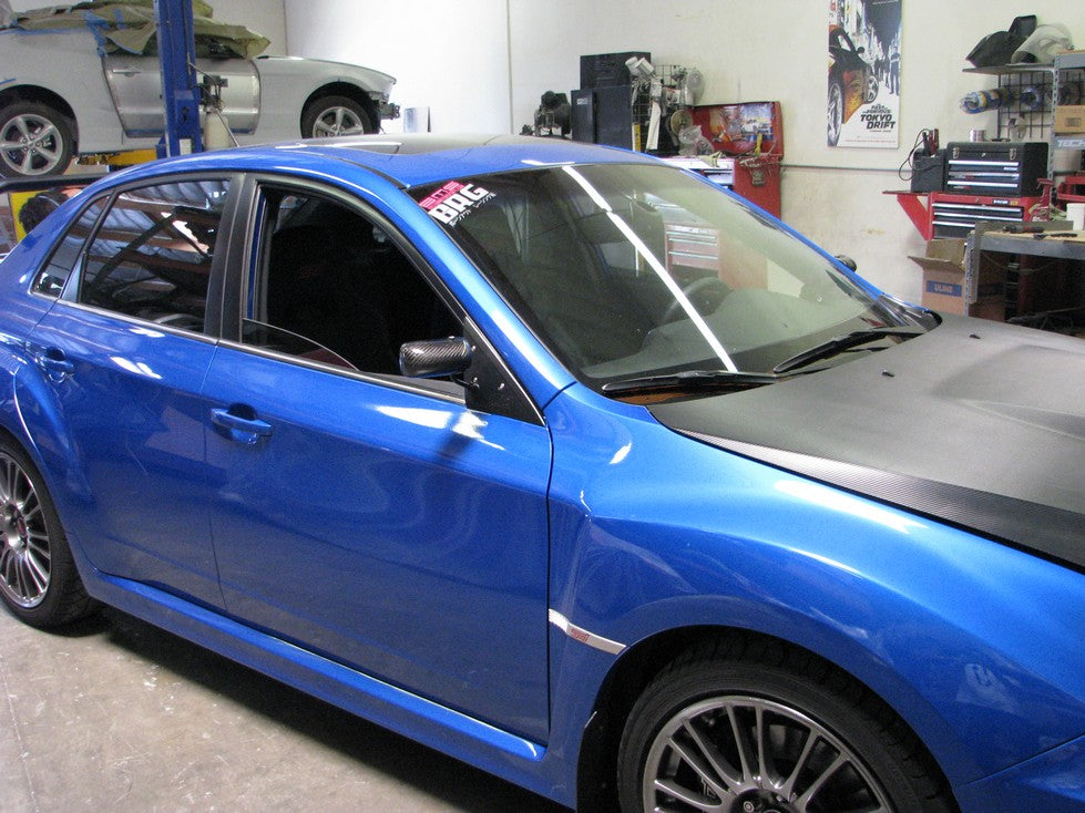APR Carbon Fiber Formula GT3 Carbon Fiber Mirror/Black (2002-2007 Subaru Impreza WRX/STI)