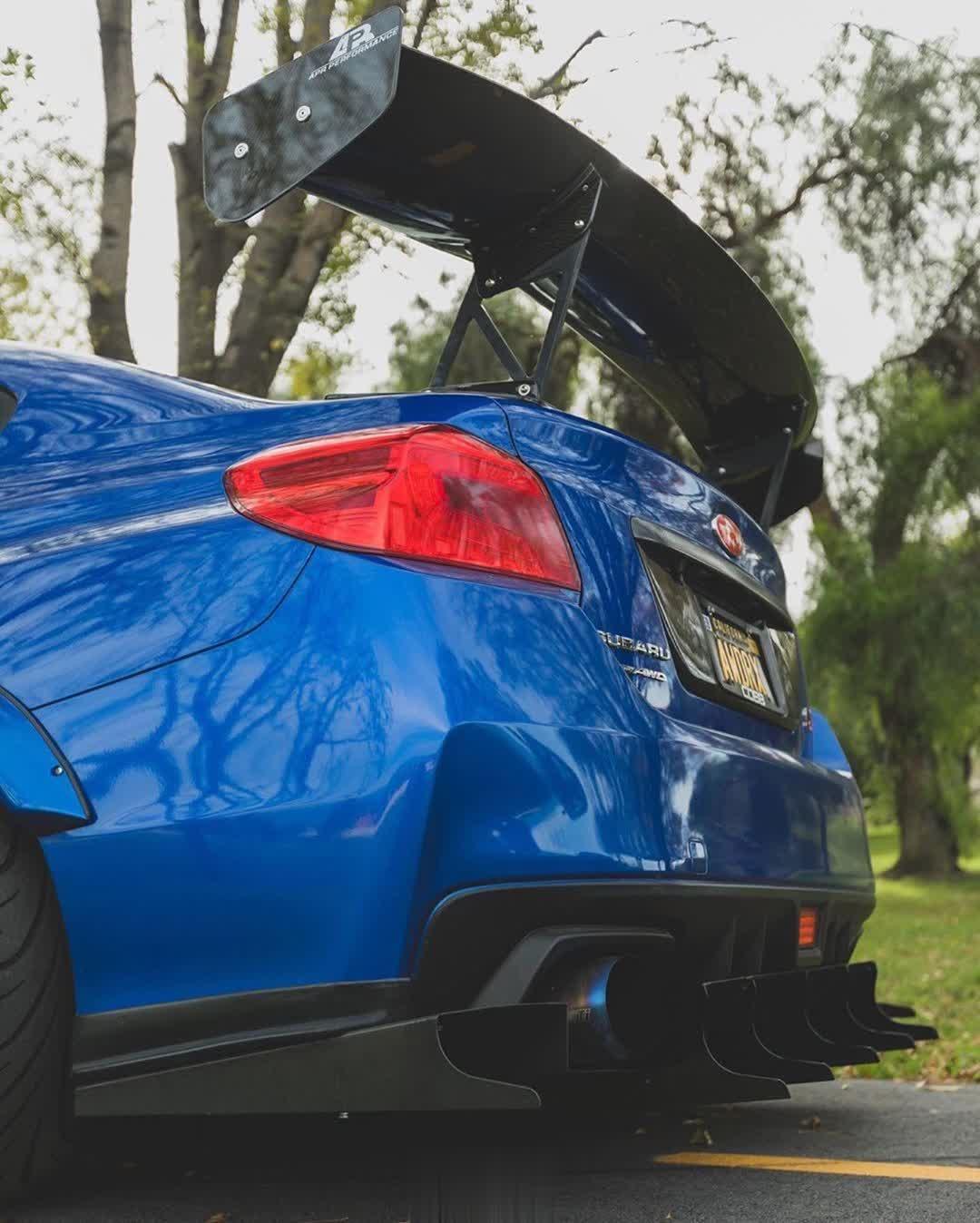 Aeroflow Dynamics Rear Diffuser V5 ( Aggressive) (2015-2021 Subaru WRX/STI) - 6
