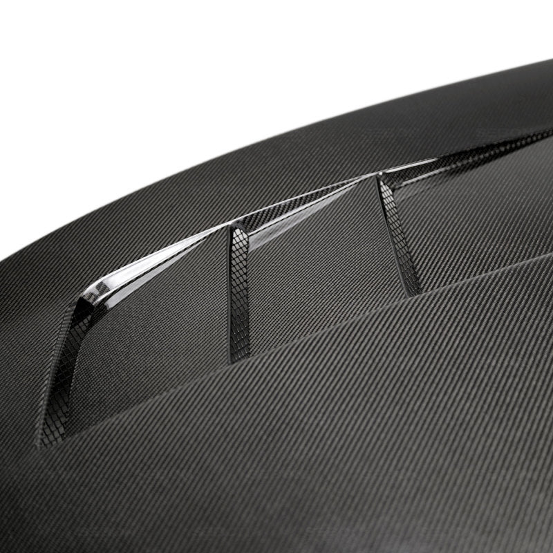 Seibon 18-20 Honda Accord TS-Style Carbon Fiber Hood (SEIHD18HDACC-TS)
